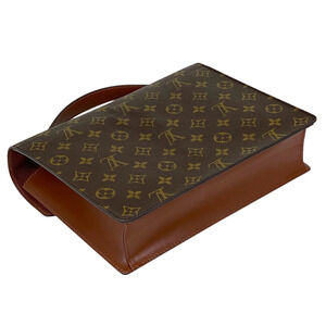 Louis Vuitton Brown Bag Monogram Shoulder Handbag Monceau